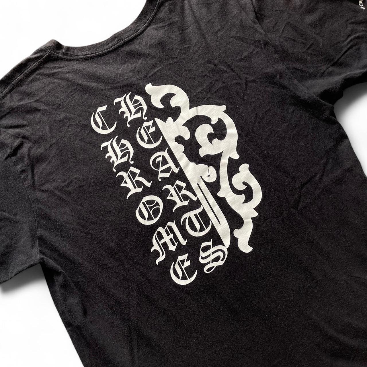 Chrome Hearts Dagger EyeChart Logo Tee