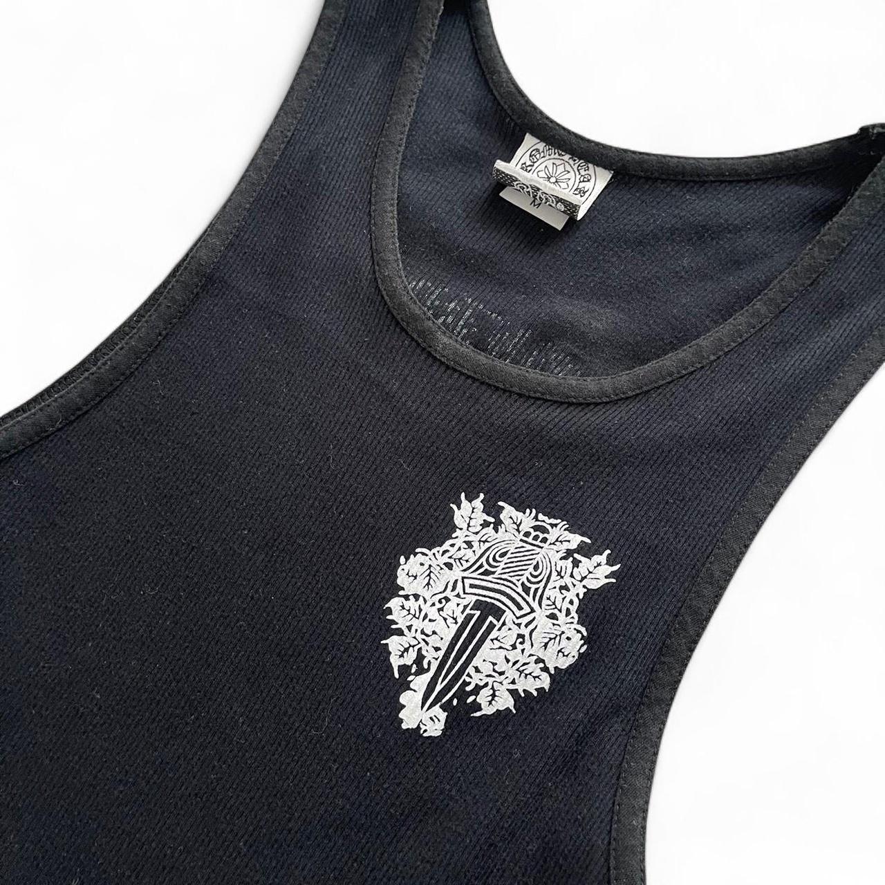 Chrome Hearts Dagger Logo Horseshoe New York Exclusive Vintage Tank Top F*CK YOU