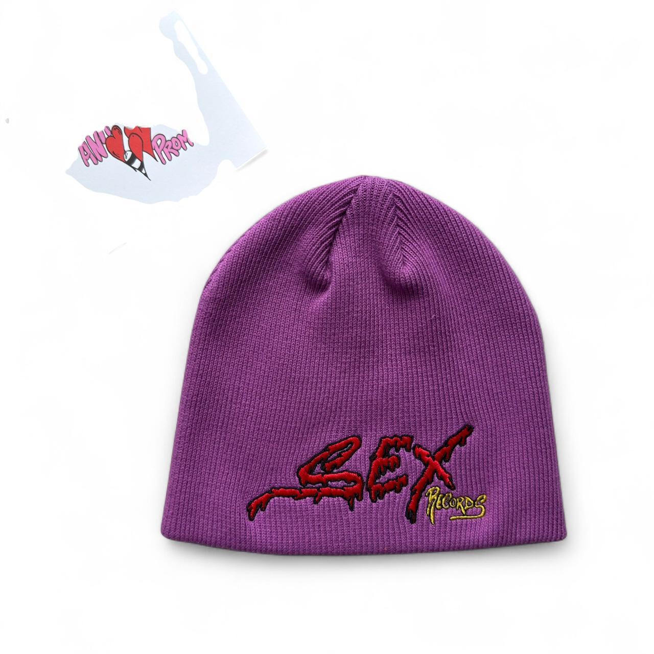 Matty Boy Sex Records Purple Beanie