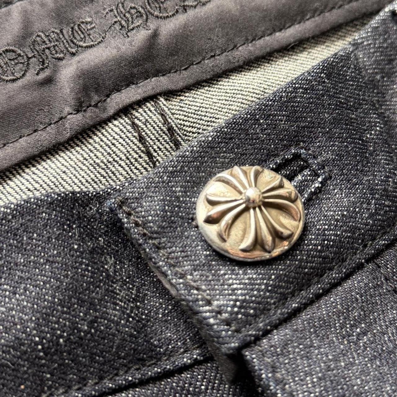 Chrome Hearts “KS” Baggy Selvedge Jeans