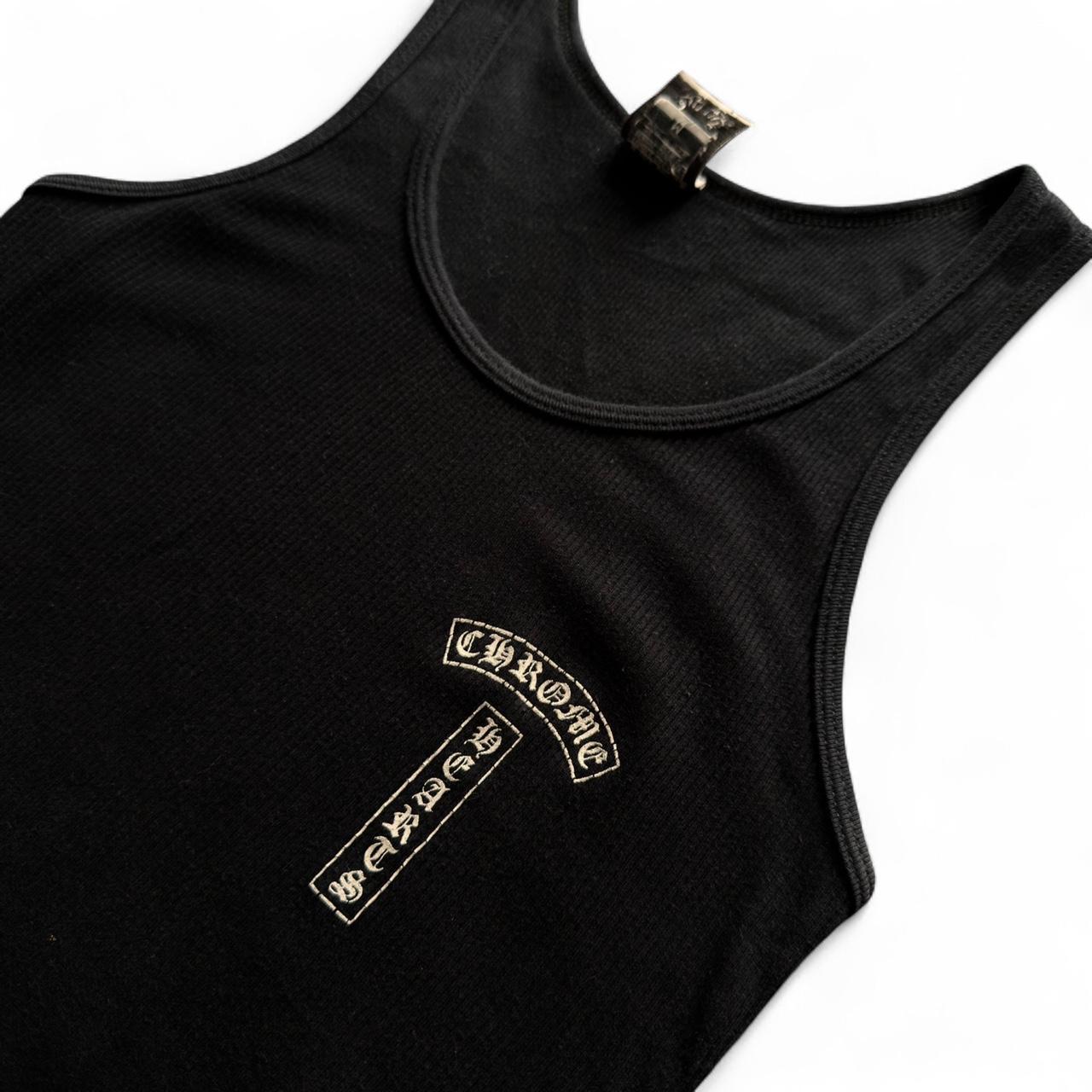Chrome Hearts Vintage Paris Exclusive Horseshoe Tbar Logo Tank Top
