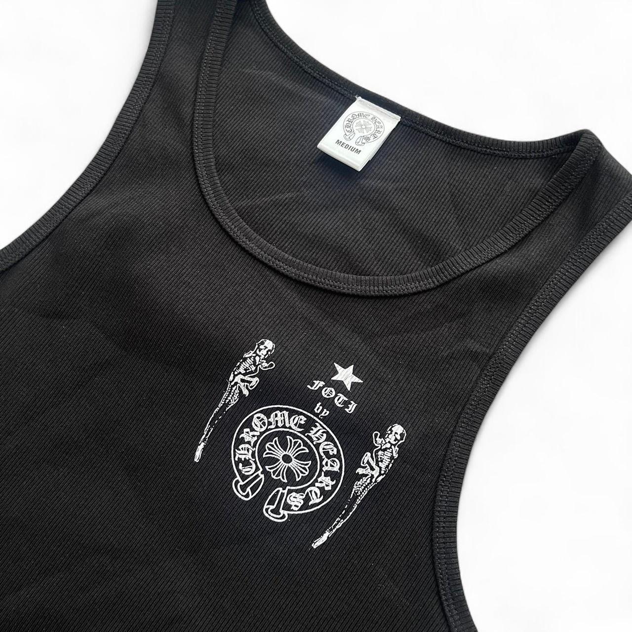 Chrome Hearts FOTI Vintage Tank Top Black