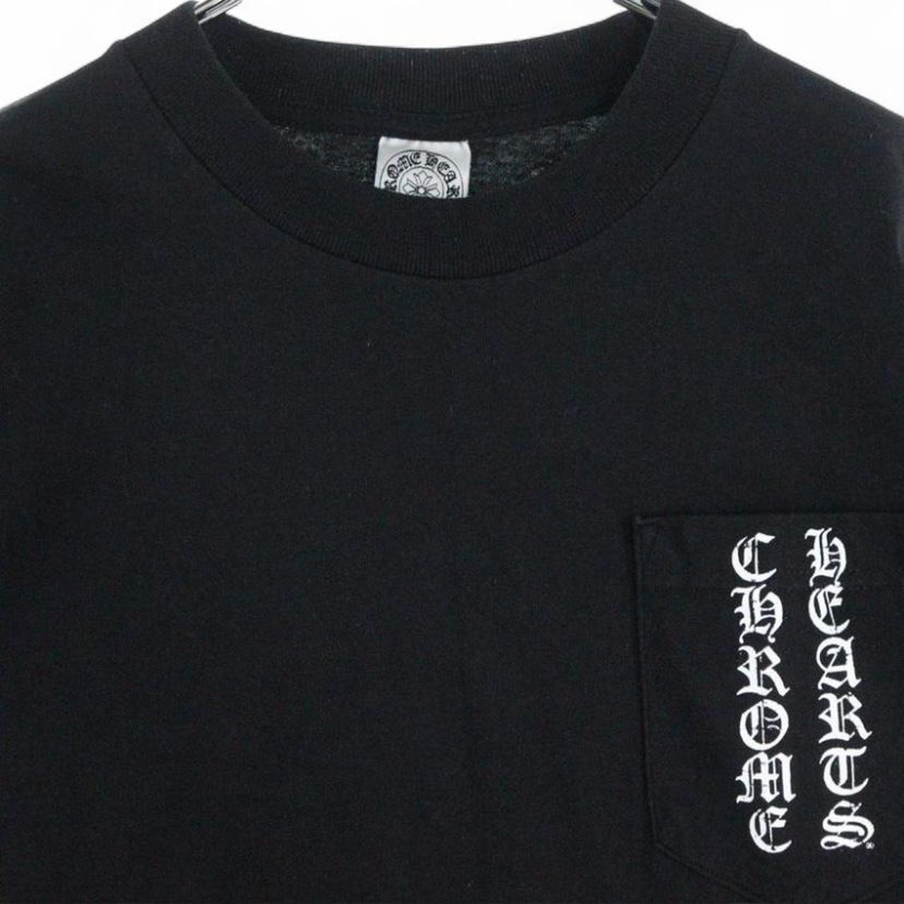 Chrome Hearts OLD T BAR Print Star Short Sleeve T-shirt