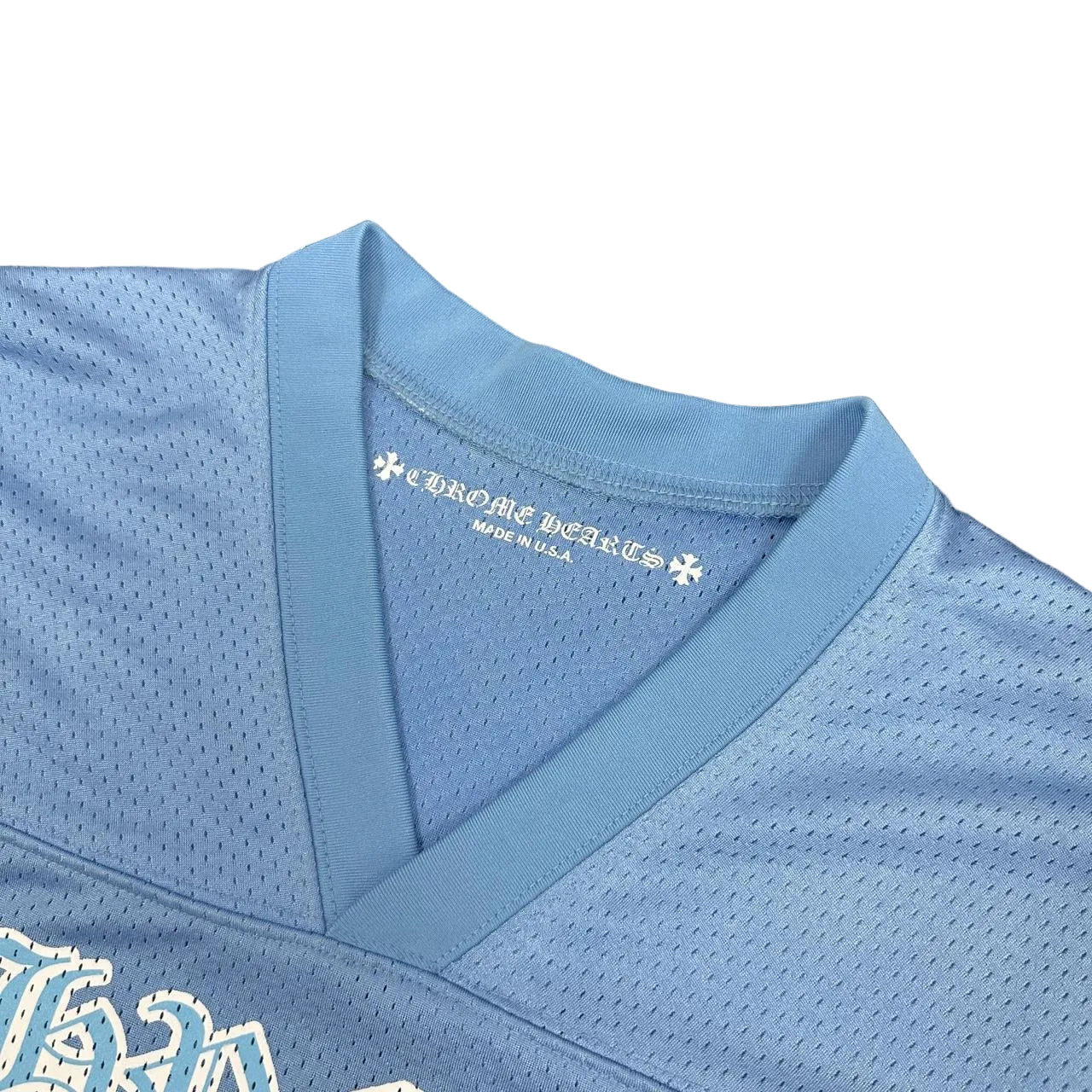 Chrome Hearts Mesh Jersey Short Sleeve Blue