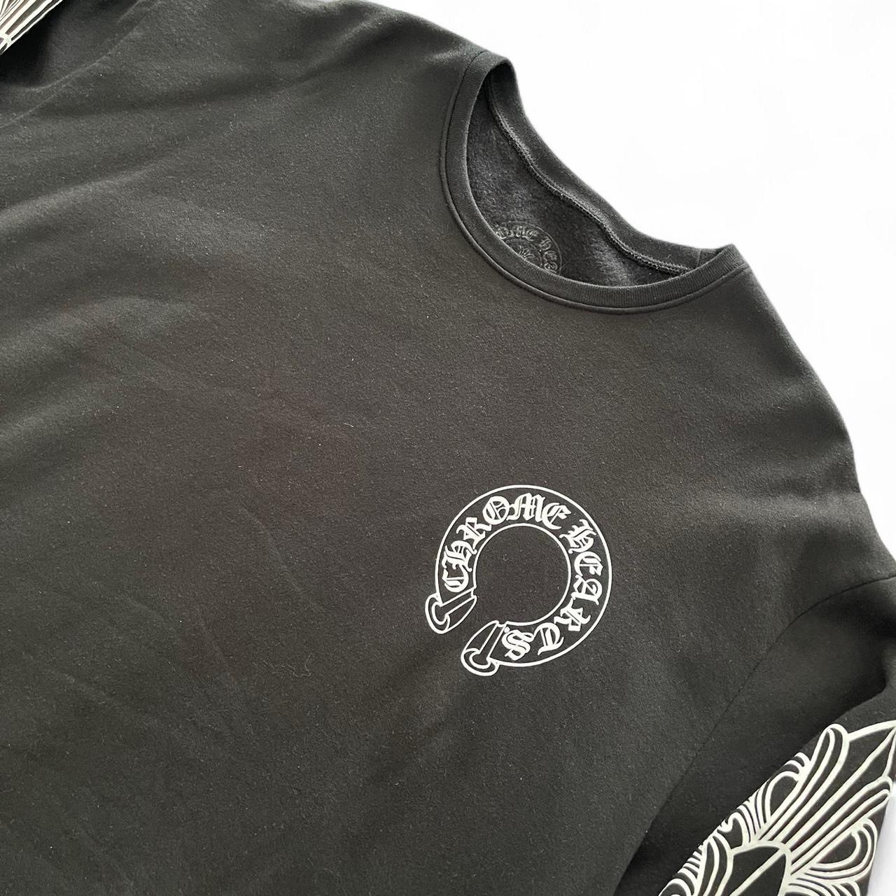 Chrome Hearts Horseshoe Logo Sweater Sweatshirt Jumper Black