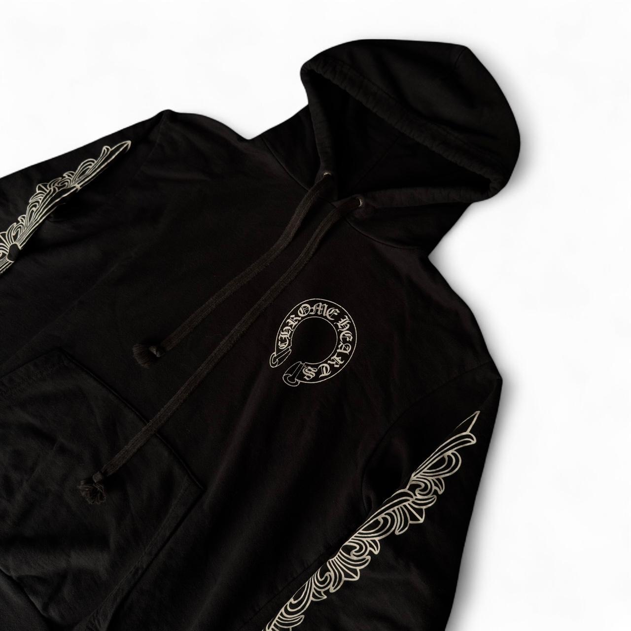 Chrome Hearts Floral Horseshoe Hoodie