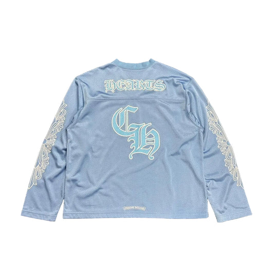 Chrome Hearts Mesh Warm Up Jersey Blue