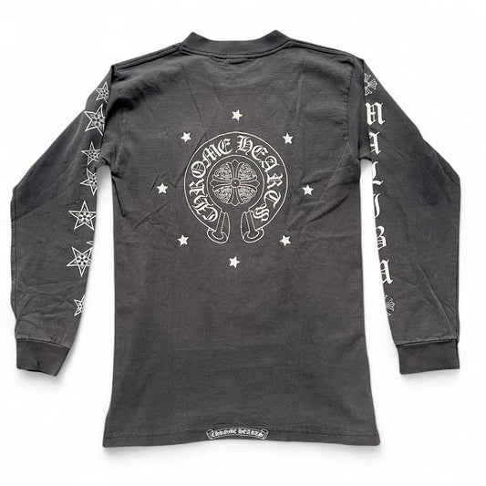 Chrome Hearts Malibu Exclusive Star Logo Long Sleeve T