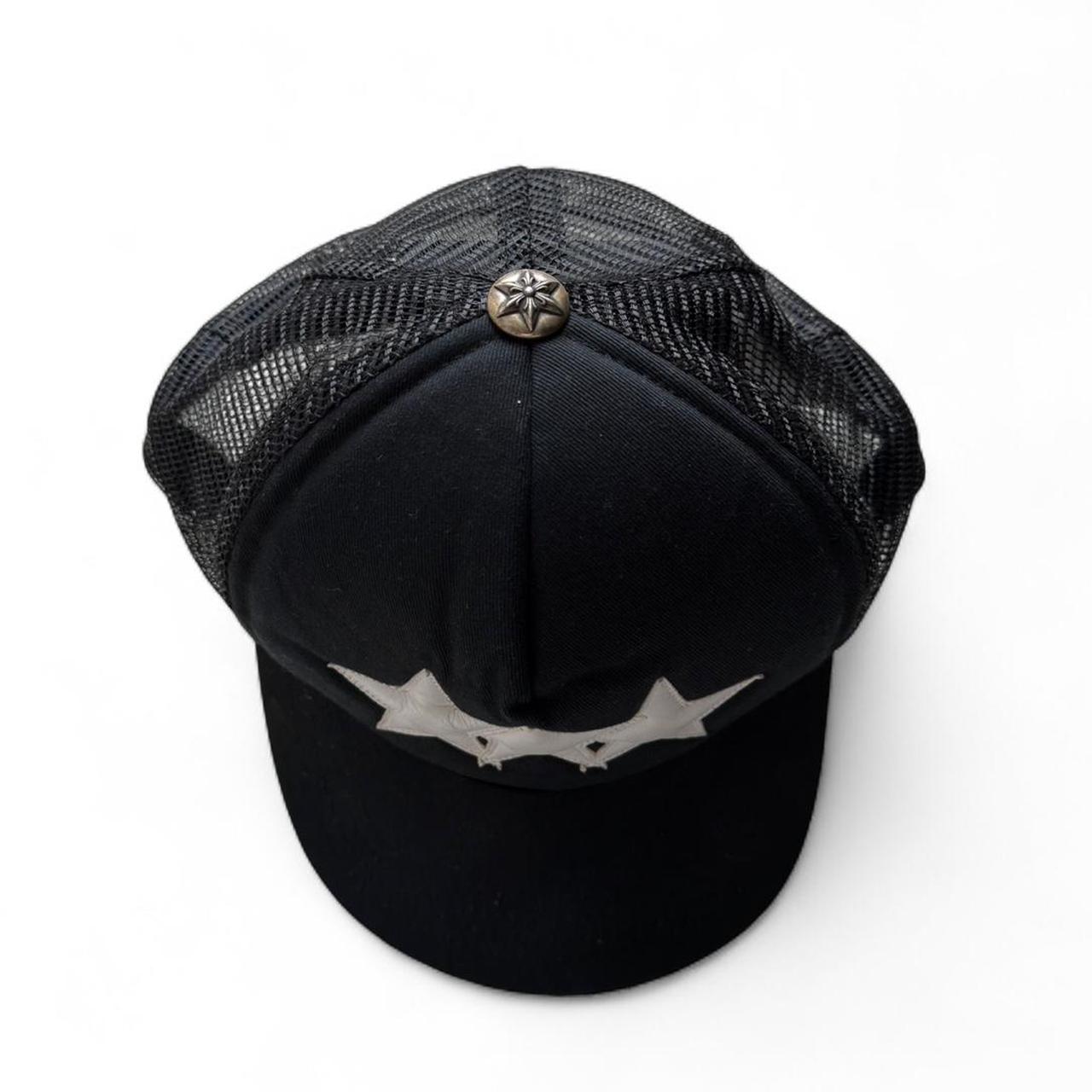 Chrome Hearts Star Patch Trucker Hat Black