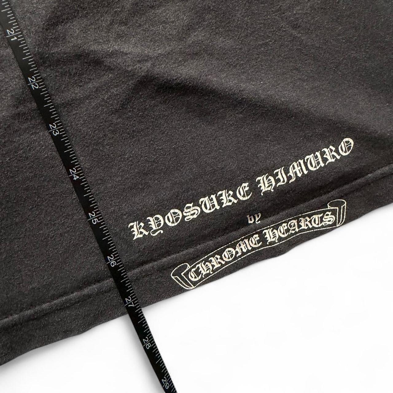 Chrome Hearts x Kyusoke Himuro Vintage Cross Logo ‘Soul Standing by’ LongSleeve Tee