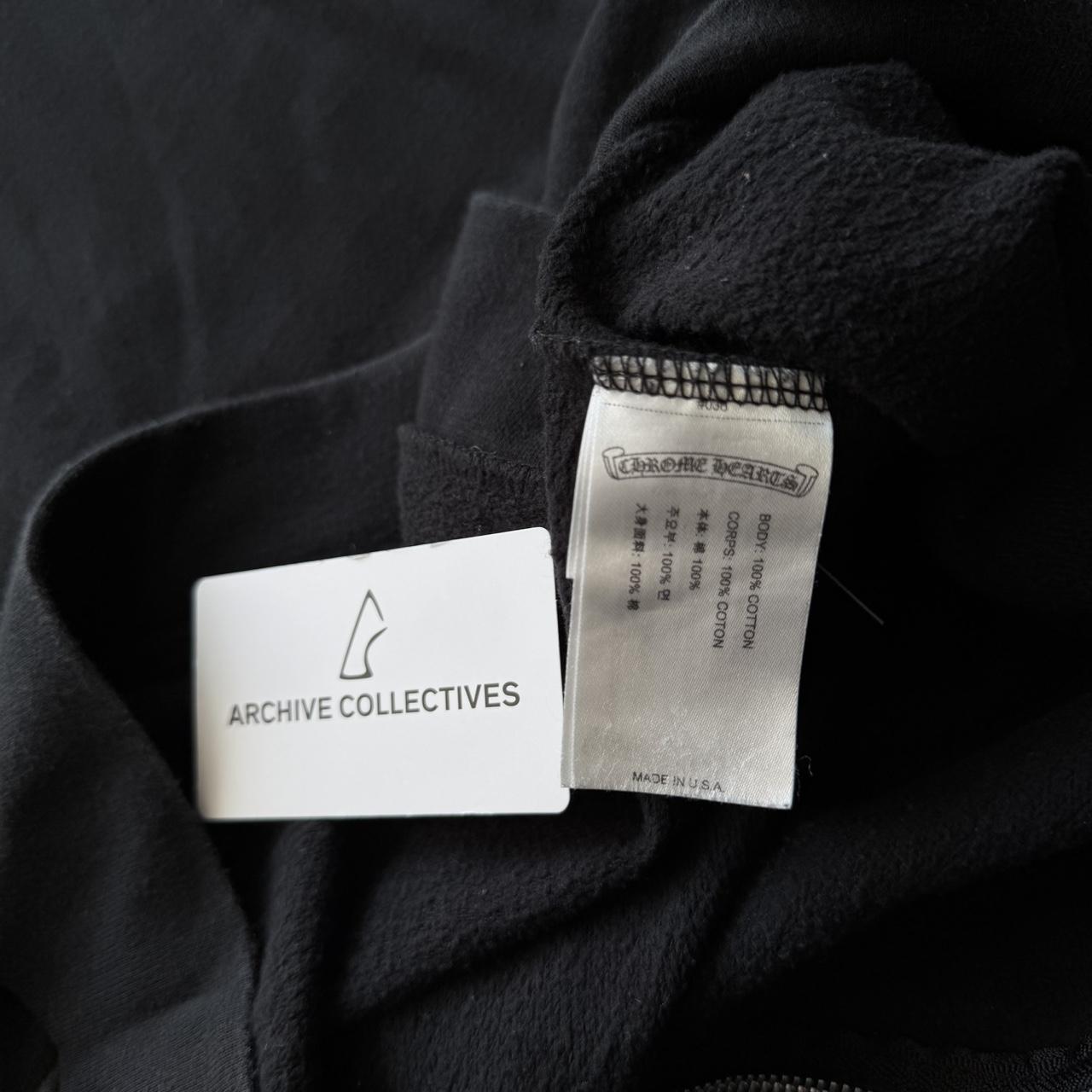 Chrome Hearts 1998 Brown Glitter Zip Up Hoodie