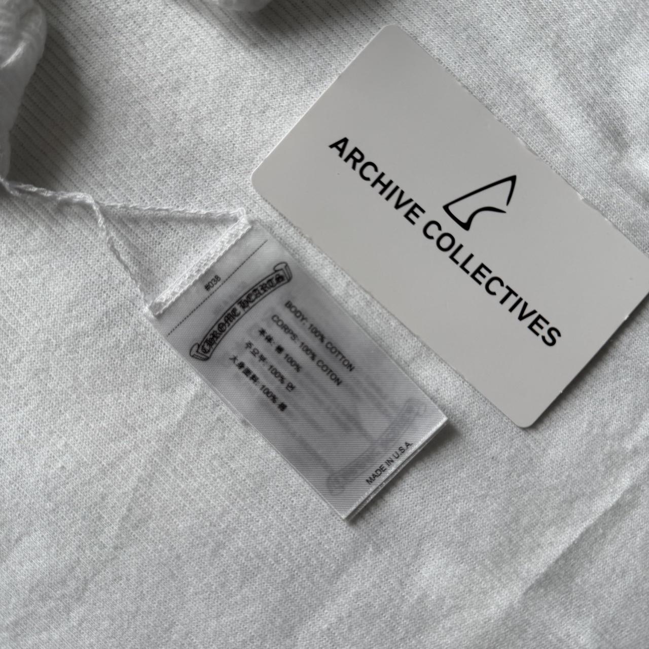 Chrome Hearts Neck Logo Scroll Tank Top White