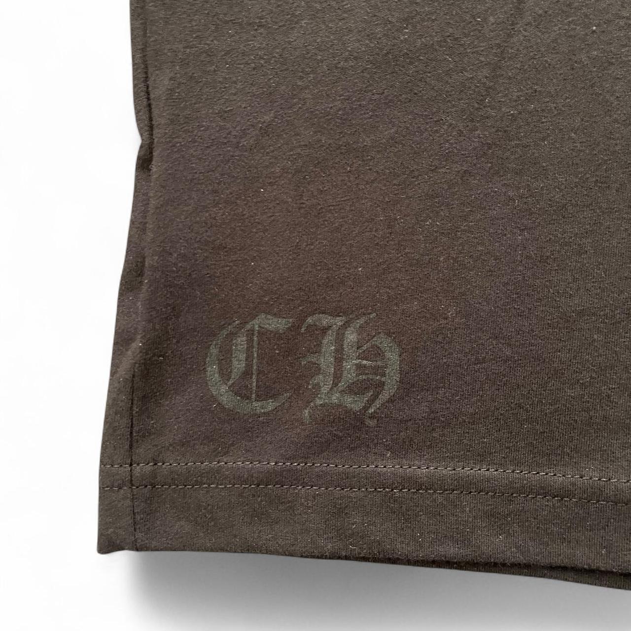 Chrome Hearts 1988 Neck Logo Black Blue T Shirt