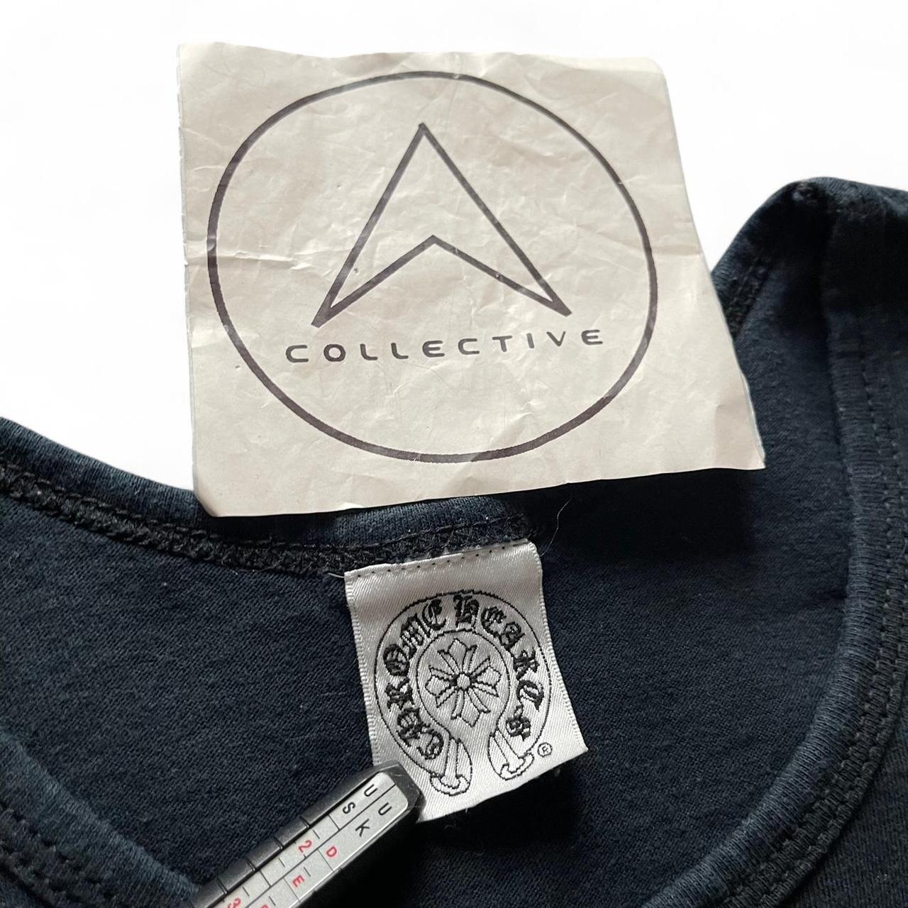 Chrome Hearts Vertical Script 90s Chrome Black Tank