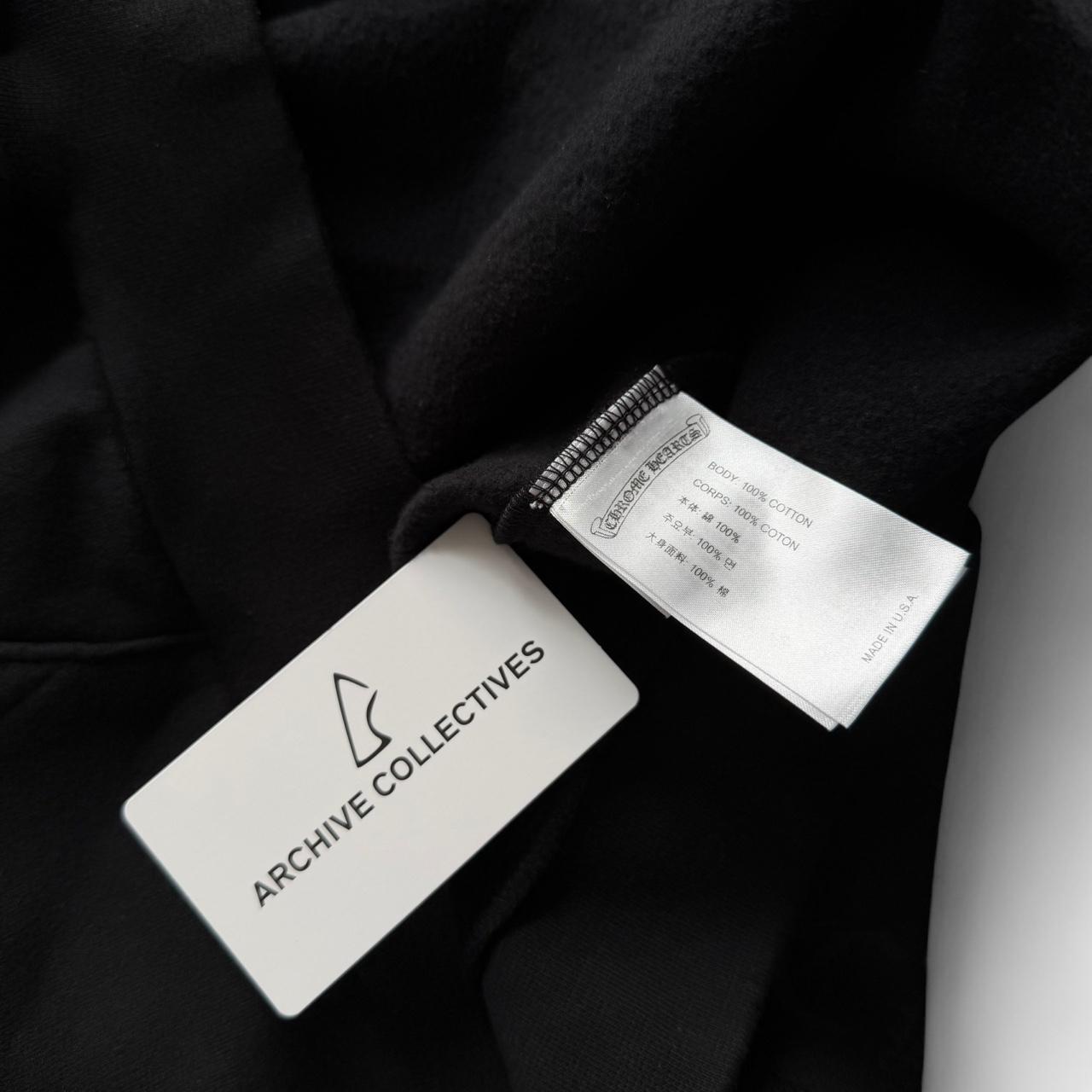 Chrome Hearts Malibu Exclusive Horseshoe Zip-Up Hoodie Black