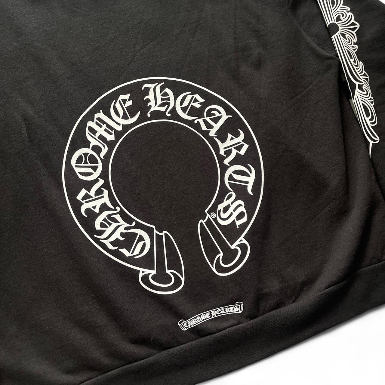 Chrome Hearts Horseshoe Logo Sweater Sweatshirt Jumper Black