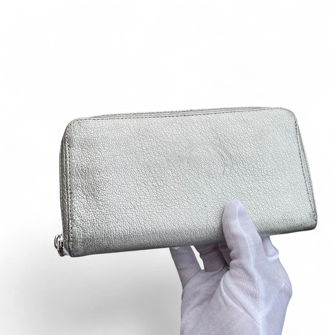 Chrome Hearts Gold Cross Metallic Wallet