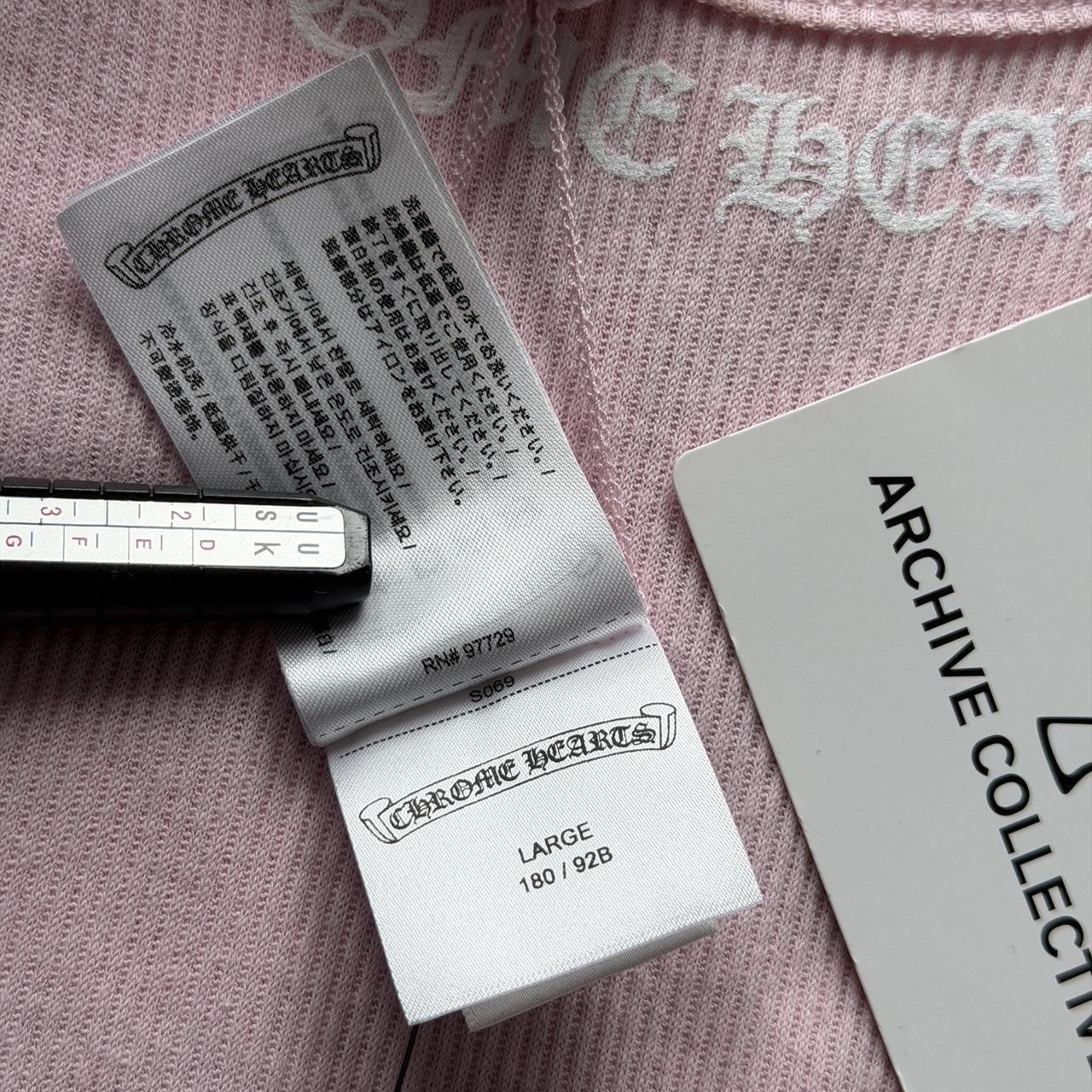 Chrome Hearts “Love You” Rib Tank Valentines Exclusive