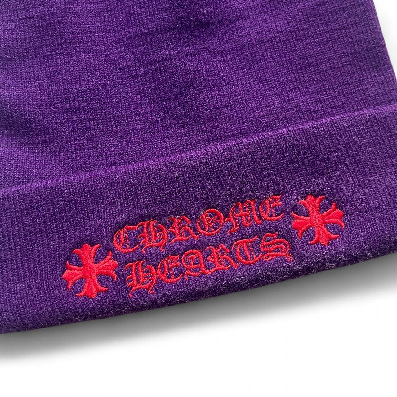 Chrome Hearts Watch Cap Purple Beanie