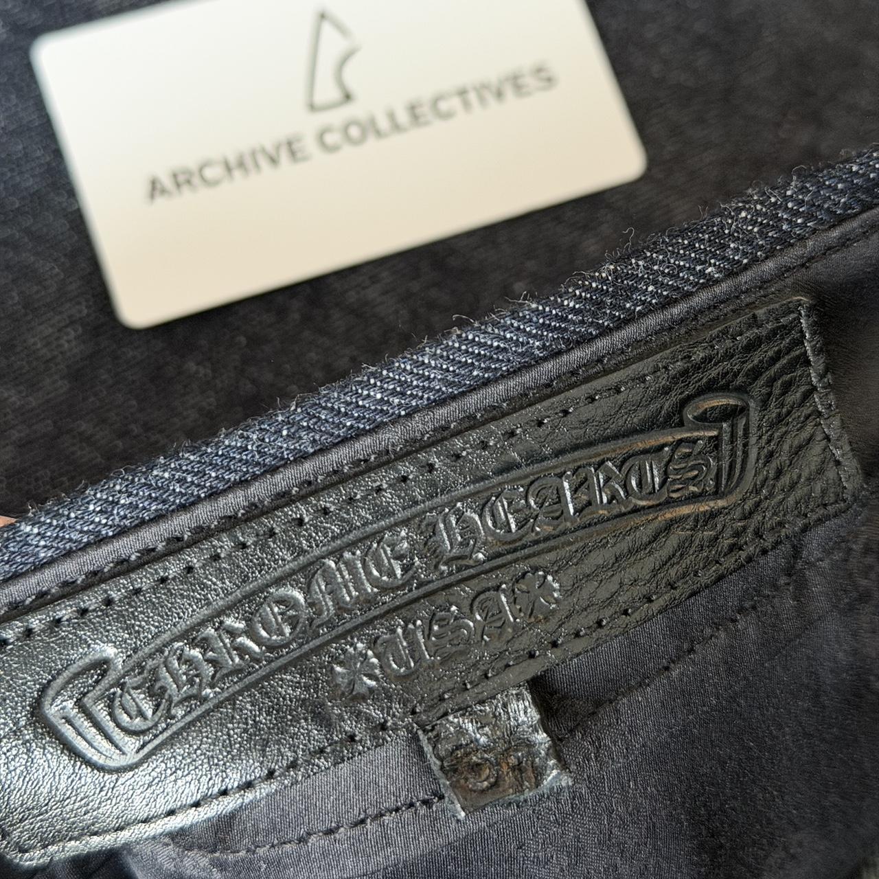 Chrome Hearts “KS” Baggy Selvedge Jeans