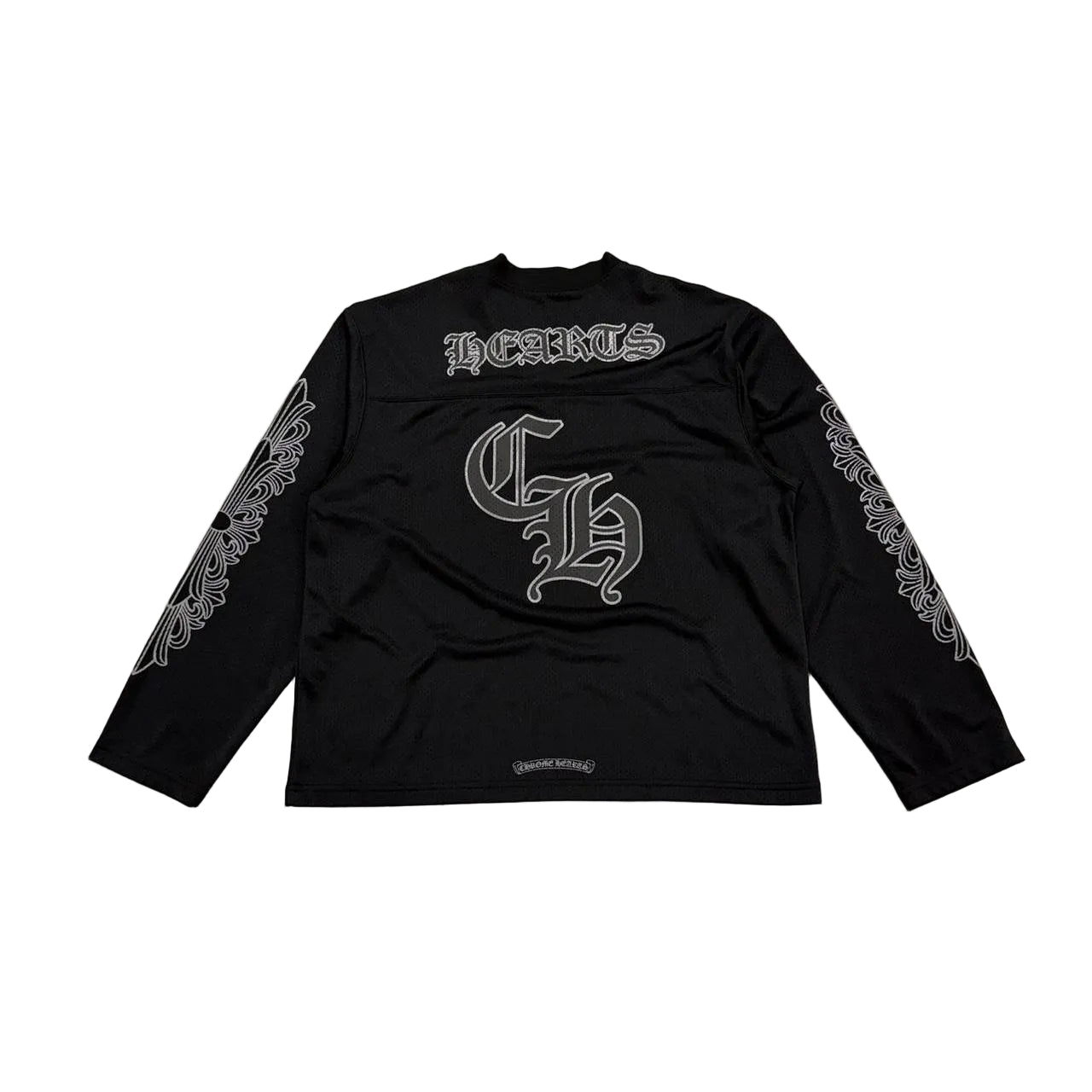 Chrome Hearts Mesh Warm Up Jersey Black