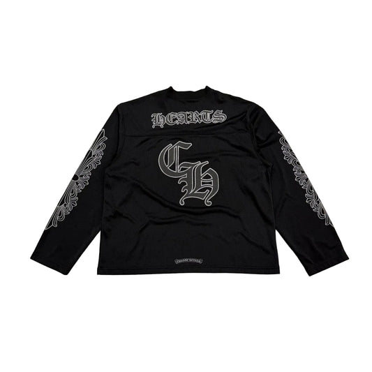 Chrome Hearts Mesh Warm Up Jersey Black