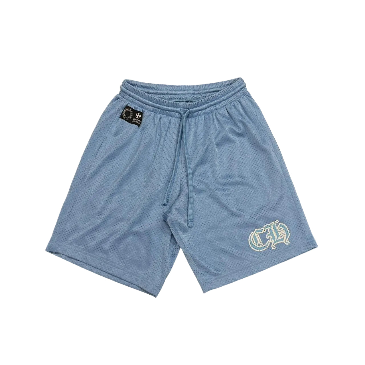 Chrome Hearts Mesh Warm Up Jersey Shorts Blue