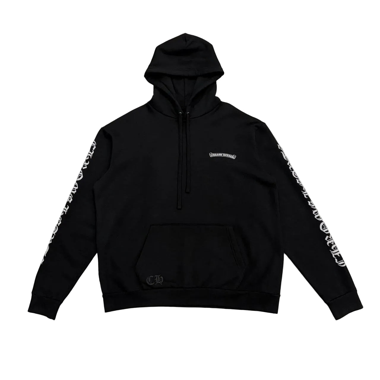 Chrome Hearts Scroll Pullover Hoodie Black
