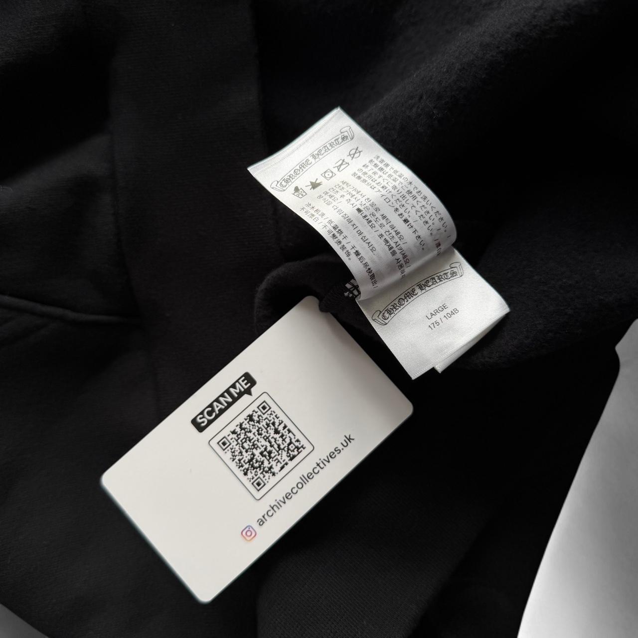 Chrome Hearts Malibu Exclusive Horseshoe Zip-Up Hoodie Black