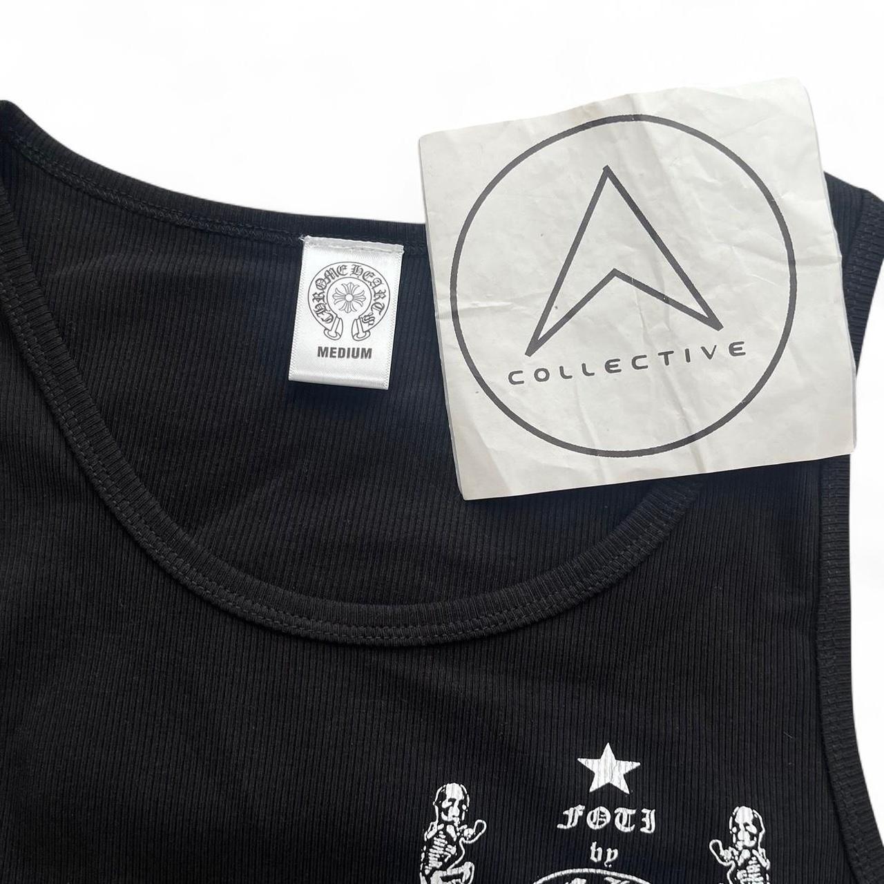 Chrome Hearts FOTI Vintage Tank Top Black