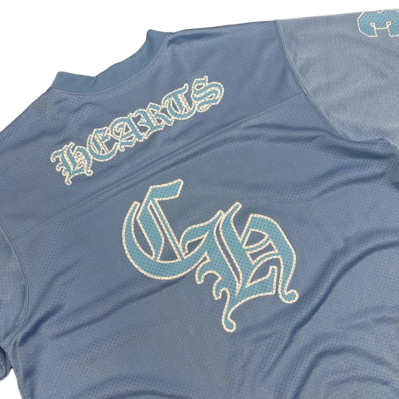 Chrome Hearts Mesh Jersey Short Sleeve Blue