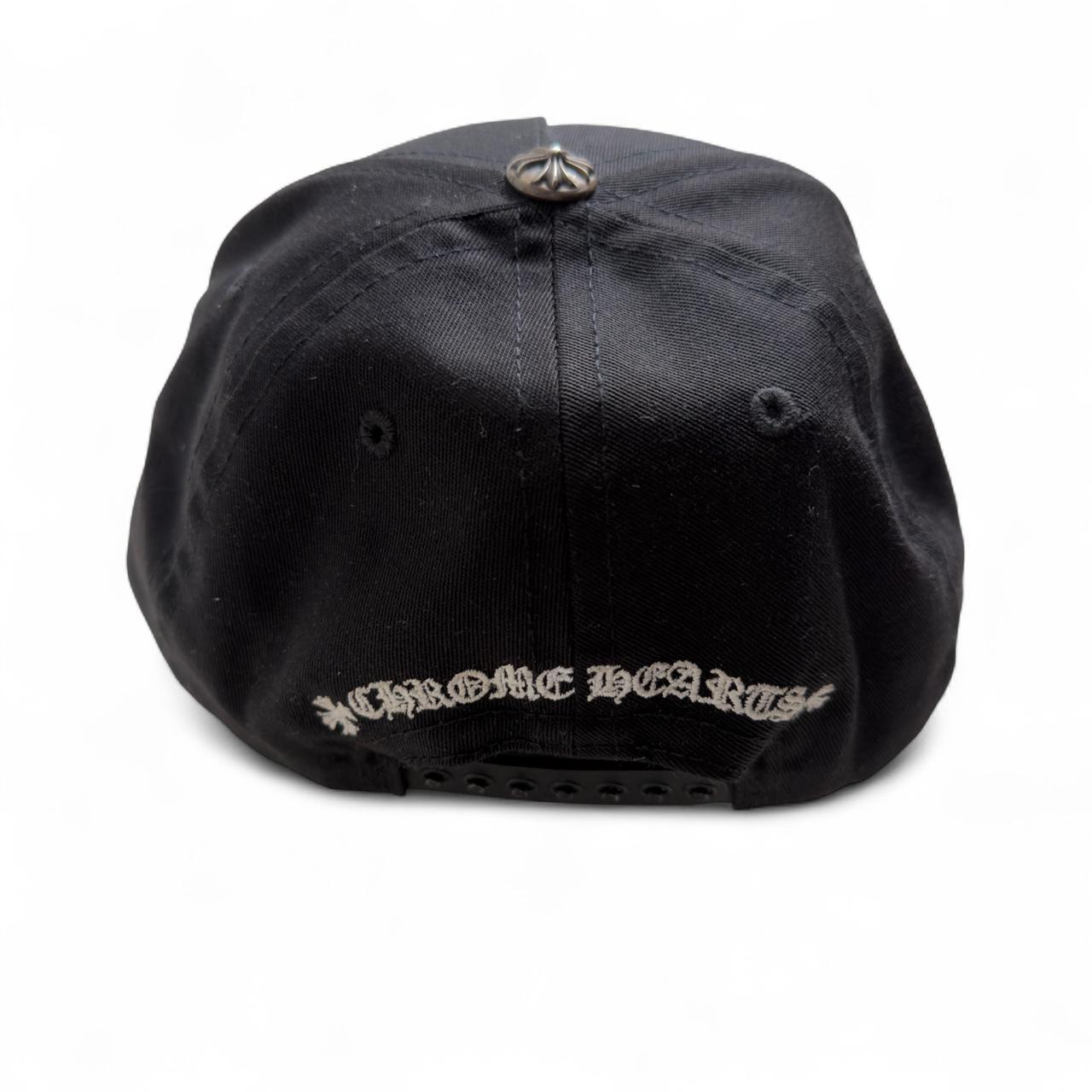 Chrome Hearts CH hat baseball grey / black