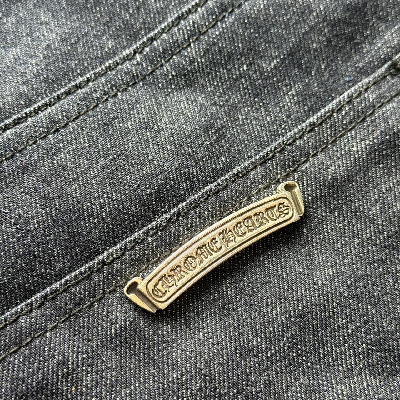 Chrome Hearts “KS” Baggy Selvedge Jeans