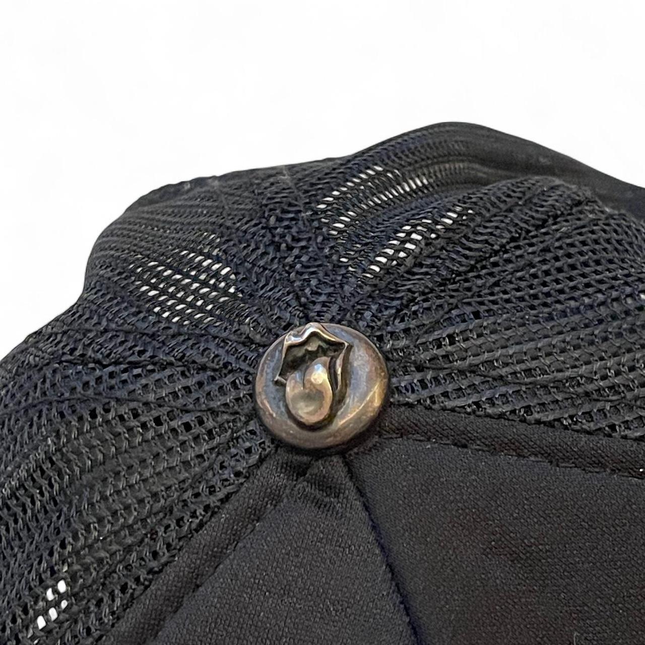 Chrome Hearts Rolling Stones Tongue Patch Trucker Hat Black