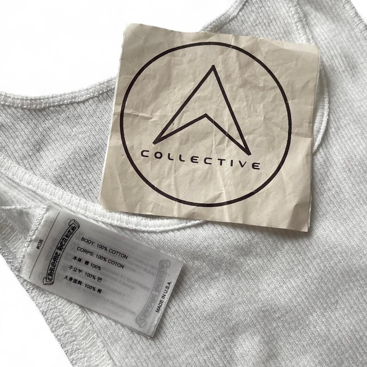 Chrome Hearts White Horseshoe Womens Tank Top Rib - Vest