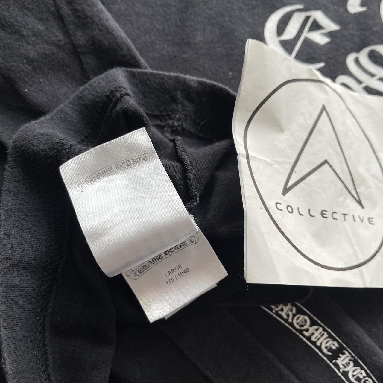 Chrome Hearts Dagger EyeChart Logo Tee