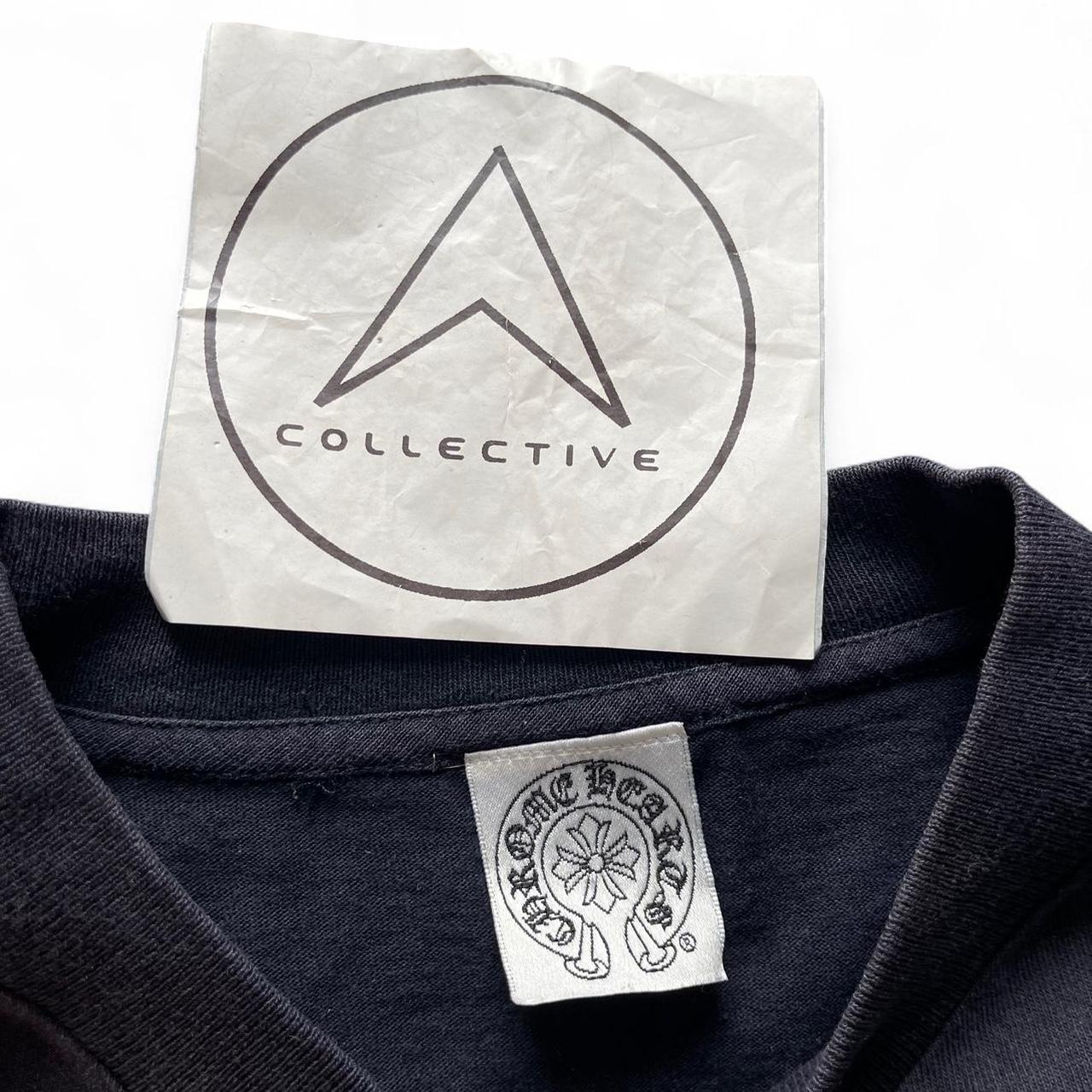 VINTAGE! CHROME HEARTS CROSS “NEW YORK” LONGSLEEVE TEE