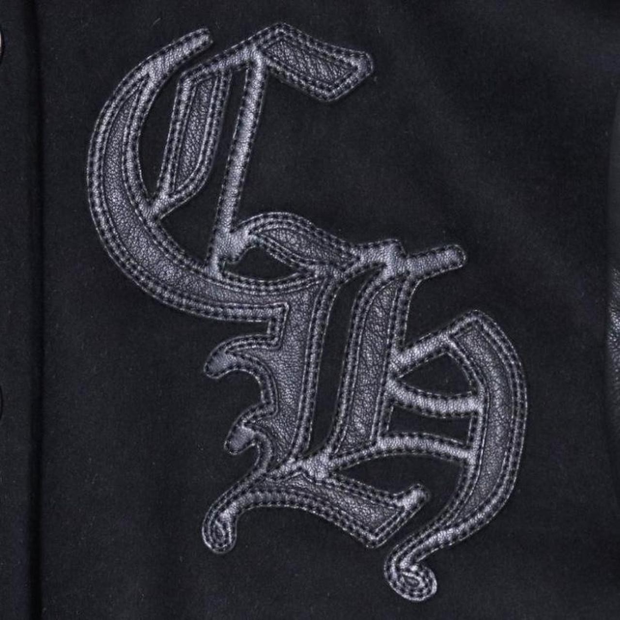 Chrome Hearts Letterman Star Leather Varsity Jacket