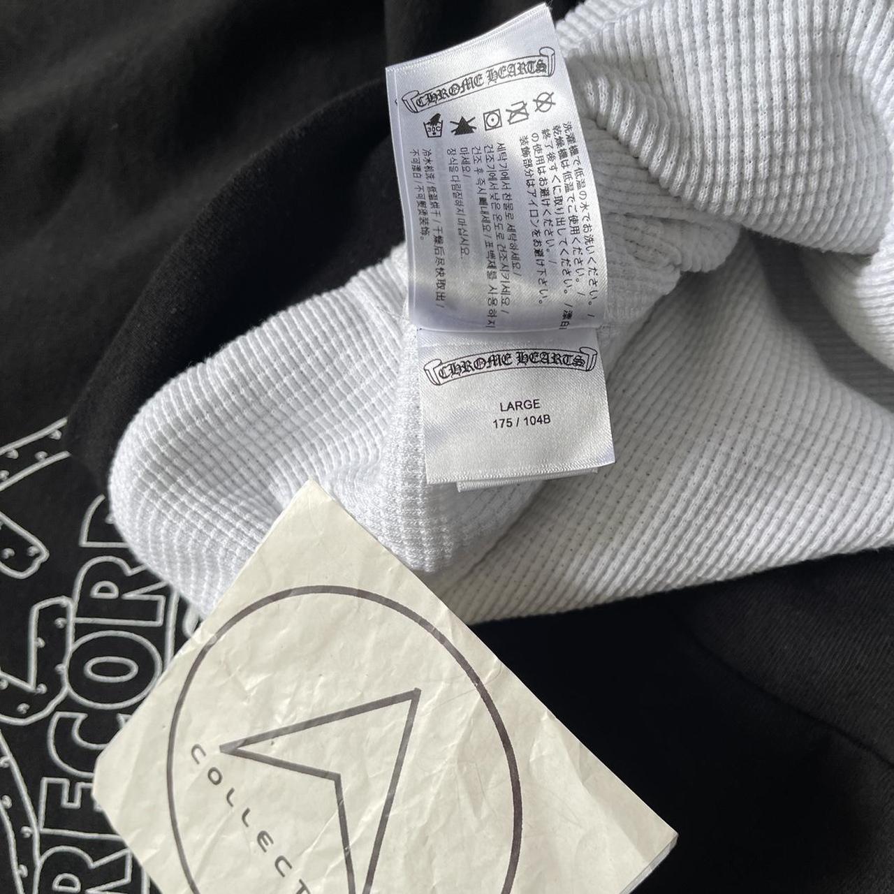 Chrome Hearts Matty Boy Sex Records Thermal Zip Up Hoodie