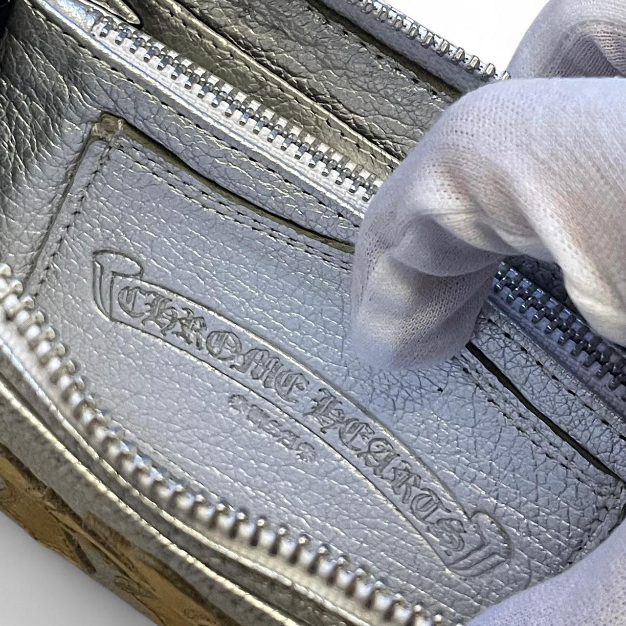 Chrome Hearts Gold Cross Metallic Wallet