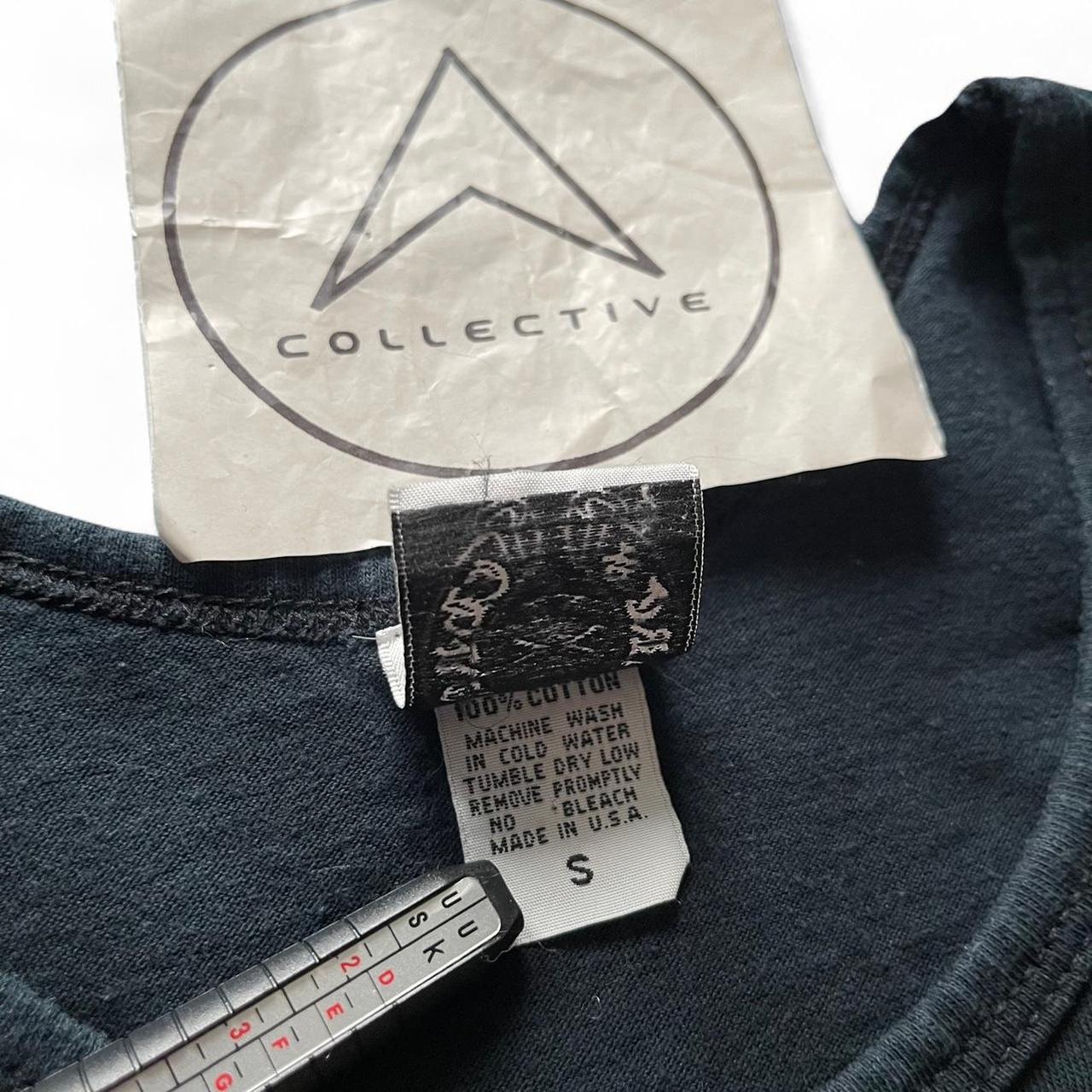 Chrome Hearts Vertical Script 90s Chrome Black Tank