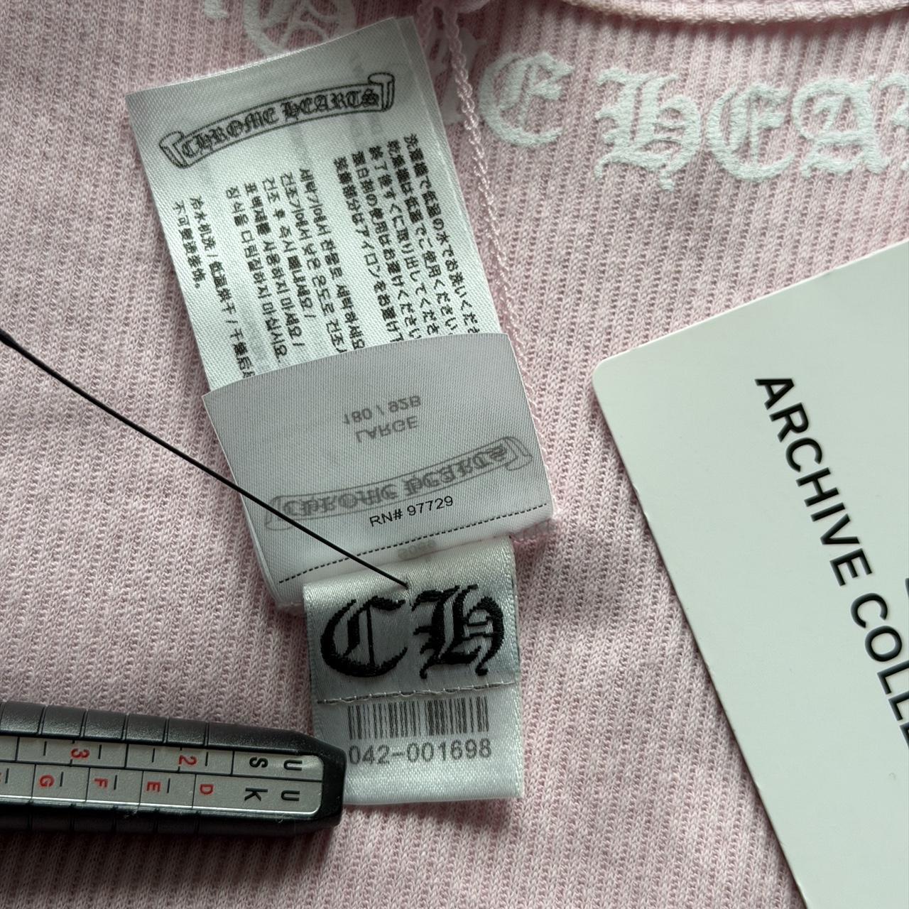 Chrome Hearts “Love You” Rib Tank Valentines Exclusive