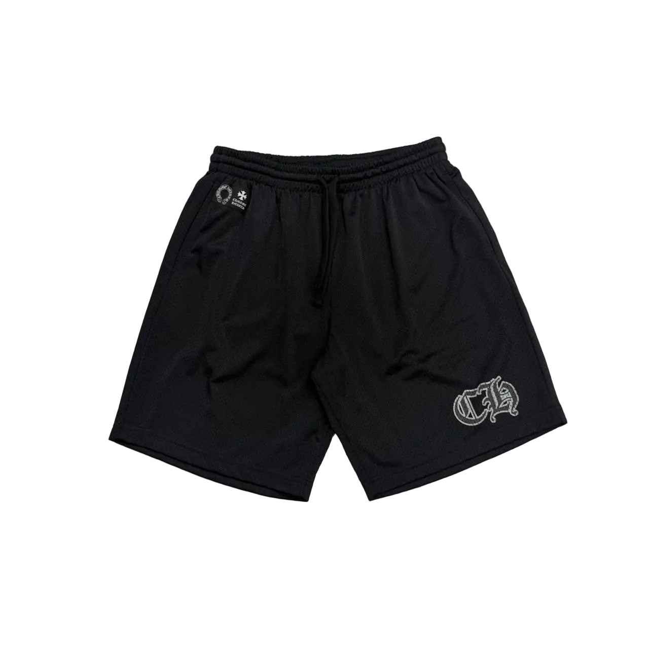 Chrome Hearts Mesh Warm Up Jersey Shorts Black