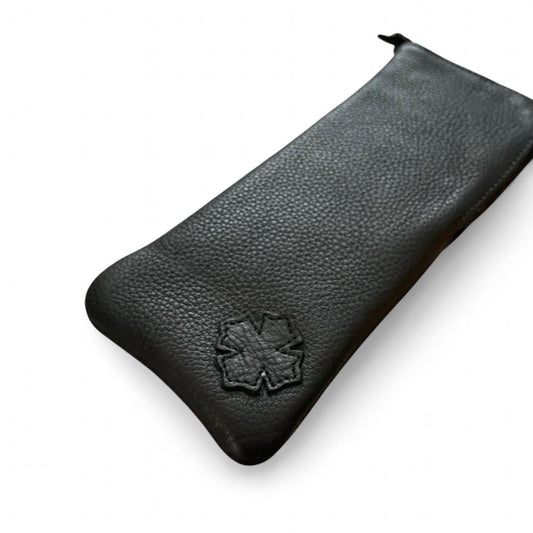 Chrome Hearts eyewear leather case accessory pouch