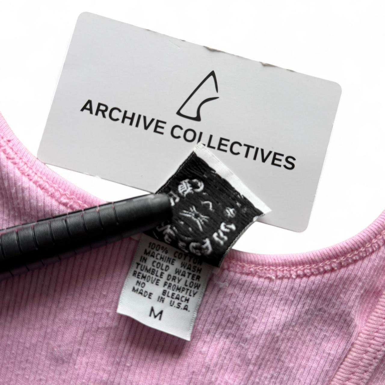 Chrome Hearts Vintage Pink Cross Tank Top