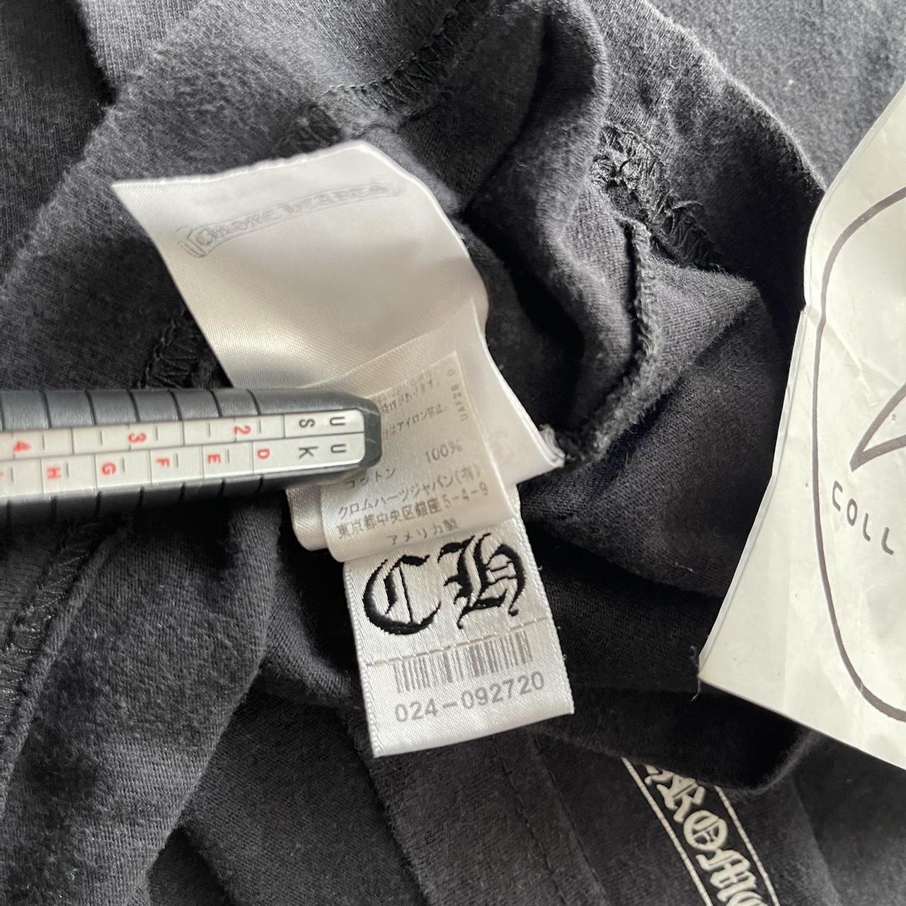 Chrome Hearts Dagger EyeChart Logo Tee