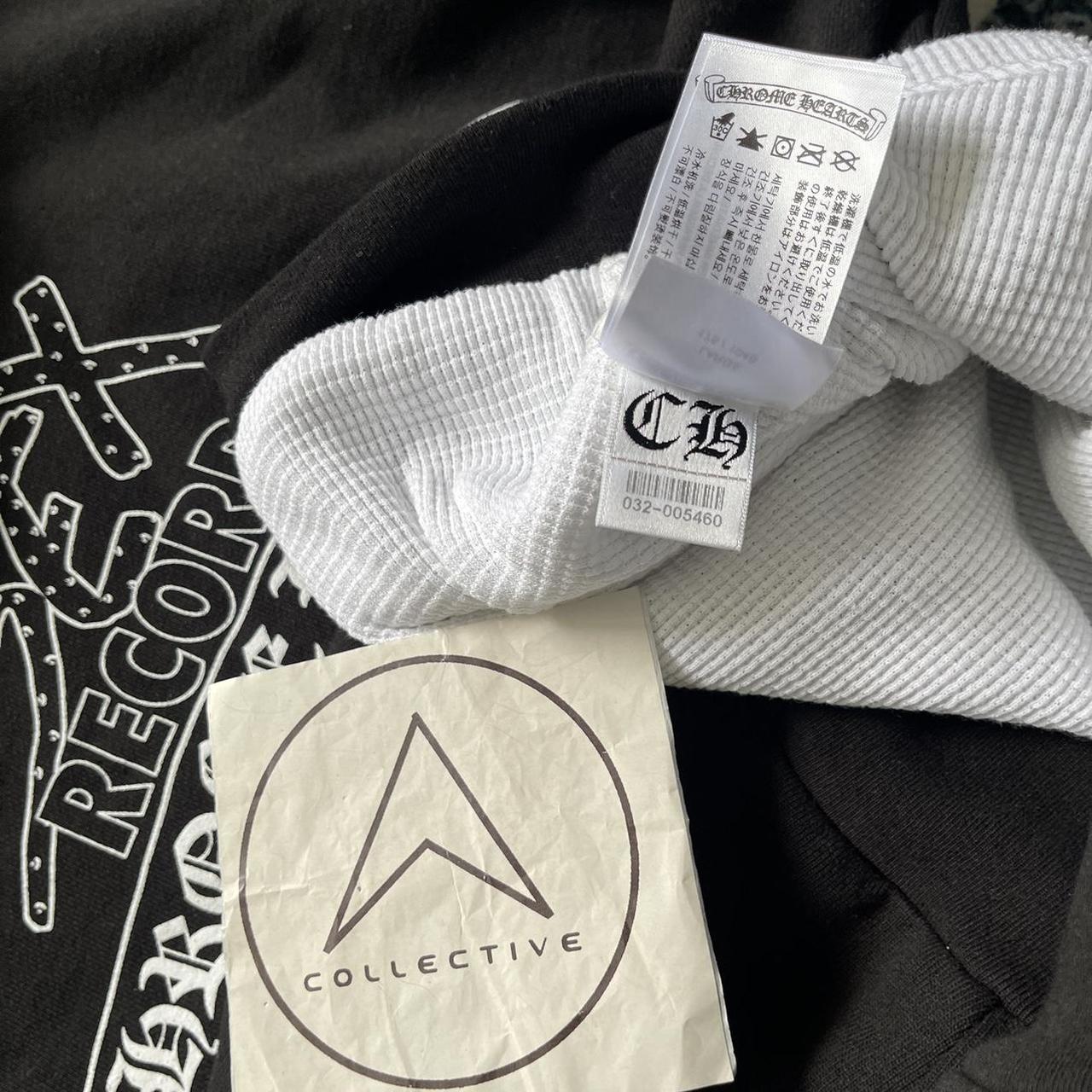 Chrome Hearts Matty Boy Sex Records Thermal Zip Up Hoodie