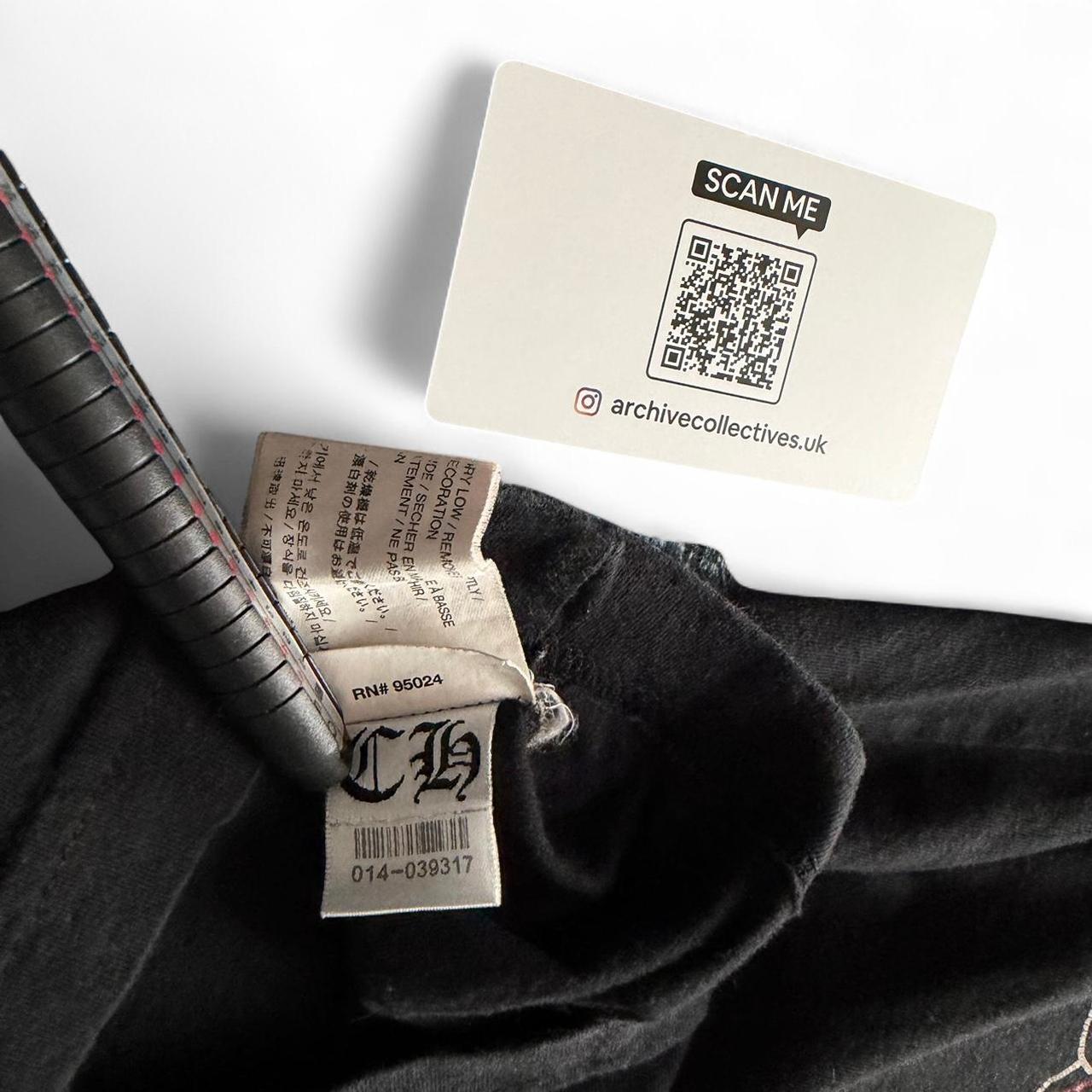 Chrome Hearts Vintage Cross Logo Horseshoe Pocket T-shirt