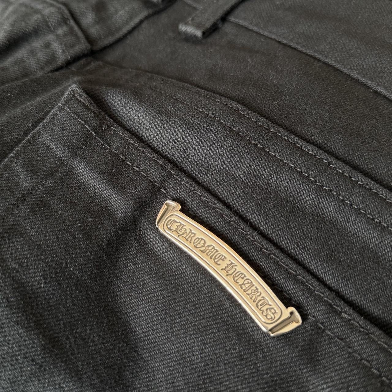 Chrome Hearts Flare Richard Cut Denim Jeans Pants