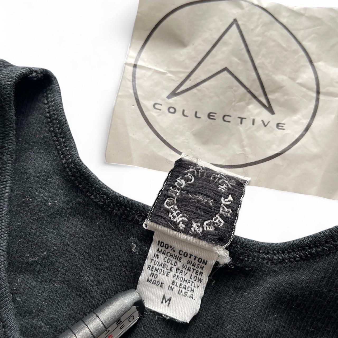 Chrome Hearts T Scroll Cross Logo Vest Black